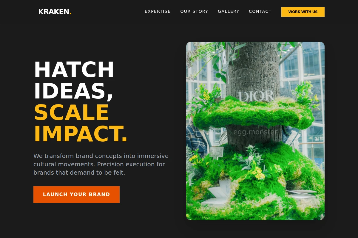 Kraken Brand Activation